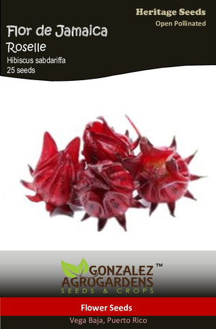 Flor de Jamaica/Roselle Seeds